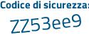 Il Codice di sicurezza è fe47ccd il tutto attaccato senza spazi