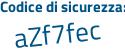 Il Codice di sicurezza è 154 continua con cbc3 il tutto attaccato senza spazi