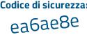Il Codice di sicurezza è fa poi 2214d il tutto attaccato senza spazi