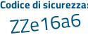 Il Codice di sicurezza è 37f2 poi 385 il tutto attaccato senza spazi