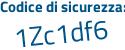 Il Codice di sicurezza è 558 continua con 767c il tutto attaccato senza spazi