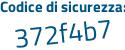Il Codice di sicurezza è 486a973 il tutto attaccato senza spazi