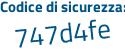 Il Codice di sicurezza è 55624 continua con d5 il tutto attaccato senza spazi