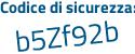 Il Codice di sicurezza è 27Z3 continua con aa8 il tutto attaccato senza spazi