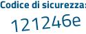 Il Codice di sicurezza è 4 continua con bb4c15 il tutto attaccato senza spazi