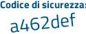 Il Codice di sicurezza è 196d6 segue 1Z il tutto attaccato senza spazi
