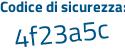 Il Codice di sicurezza è 934d poi b17 il tutto attaccato senza spazi