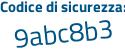 Il Codice di sicurezza è 448 continua con 3cZ6 il tutto attaccato senza spazi