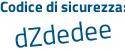 Il Codice di sicurezza è f segue 7db716 il tutto attaccato senza spazi