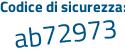 Il Codice di sicurezza è eeZb5 poi aa il tutto attaccato senza spazi