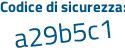 Il Codice di sicurezza è 457 segue bd4a il tutto attaccato senza spazi
