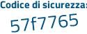 Il Codice di sicurezza è c92a25c il tutto attaccato senza spazi