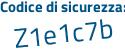 Il Codice di sicurezza è 3cd79 continua con 49 il tutto attaccato senza spazi
