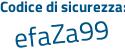 Il Codice di sicurezza è 8Z poi 55a17 il tutto attaccato senza spazi
