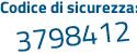 Il Codice di sicurezza è f32f poi c13 il tutto attaccato senza spazi