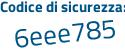 Il Codice di sicurezza è 9147c segue 15 il tutto attaccato senza spazi