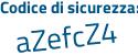Il Codice di sicurezza è 9f3 poi 3ecc il tutto attaccato senza spazi