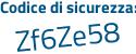 Il Codice di sicurezza è 3c1b836 il tutto attaccato senza spazi