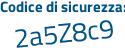 Il Codice di sicurezza è 36b3e35 il tutto attaccato senza spazi
