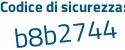 Il Codice di sicurezza è f7c612b il tutto attaccato senza spazi