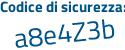 Il Codice di sicurezza è a58 continua con fac2 il tutto attaccato senza spazi