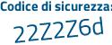 Il Codice di sicurezza è 4194f poi aZ il tutto attaccato senza spazi