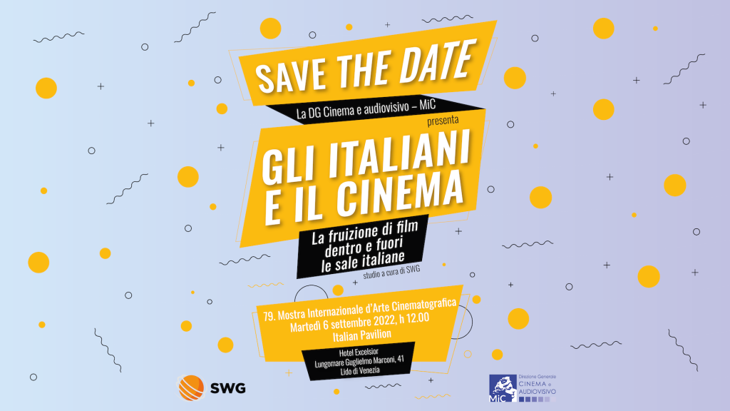 Gli Italiani e il Cinema – La fruizione di film dentro e fuori le sale italiane