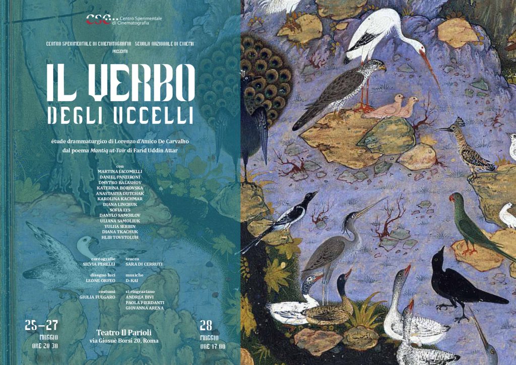 Acting Ukraine – Al Teatro Parioli la performance “Il verbo degli uccelli”