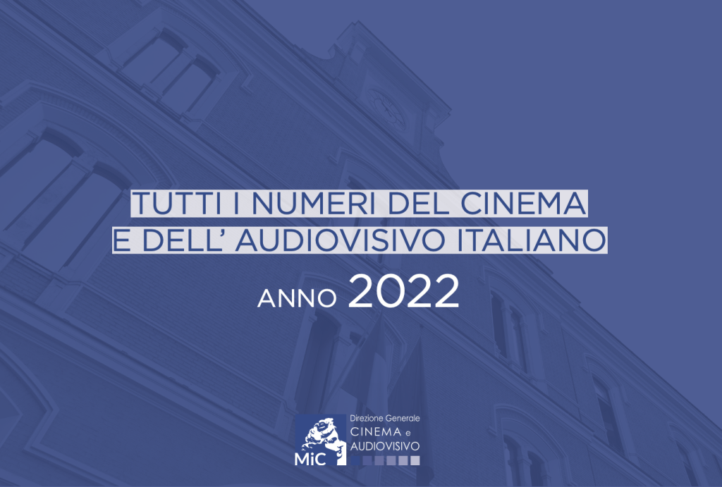 Tutti i numeri del cinema e dell’audiovisivo italiano – Anno 2022