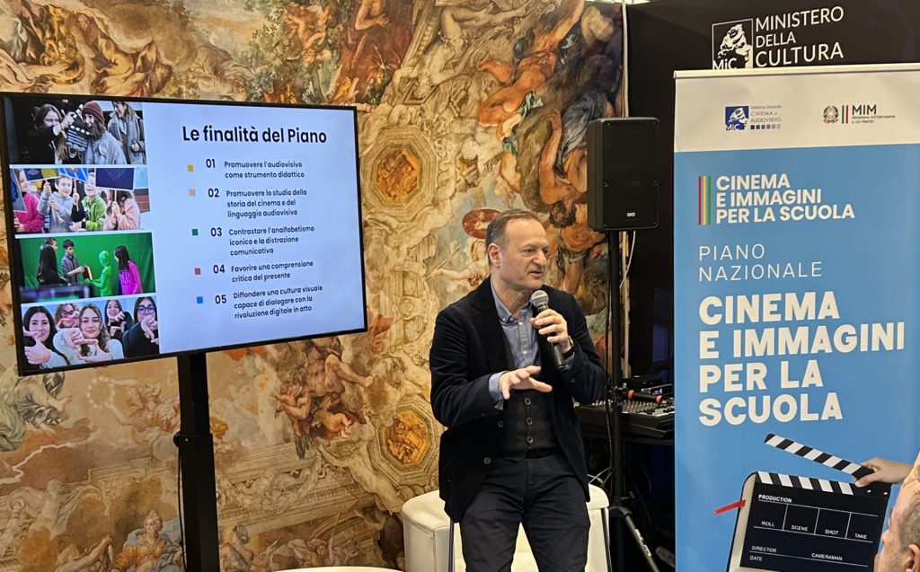 Il Piano nazionale cinema e immagini per la scuola a Didacta Italia 2026