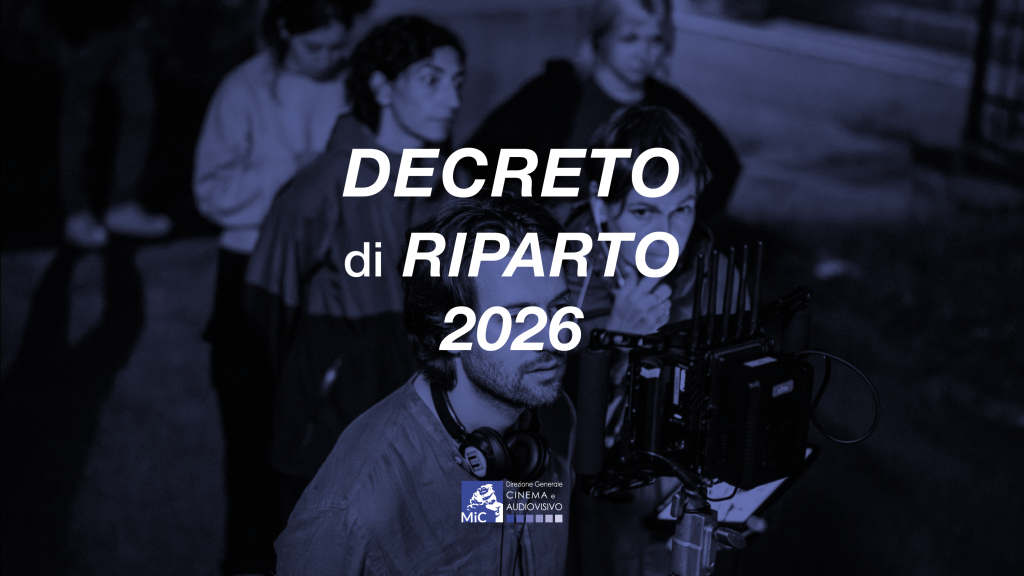 Pubblicato il decreto di riparto del Fondo cinema per il 2026